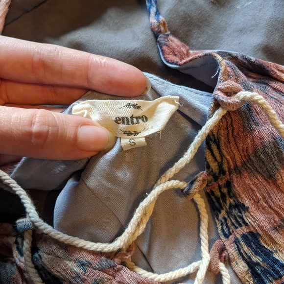 Entro brand S tie dye dress - Picture 2 of 4